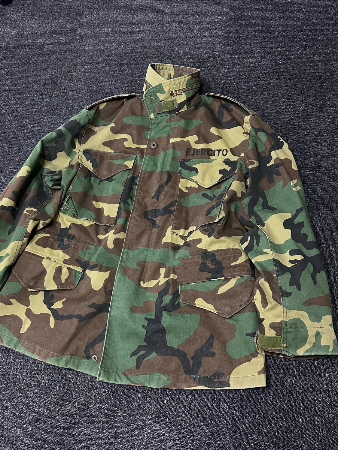알파인더스트리 made usa 우드랜드 M-65 FIELD 자켓 상품이미지2