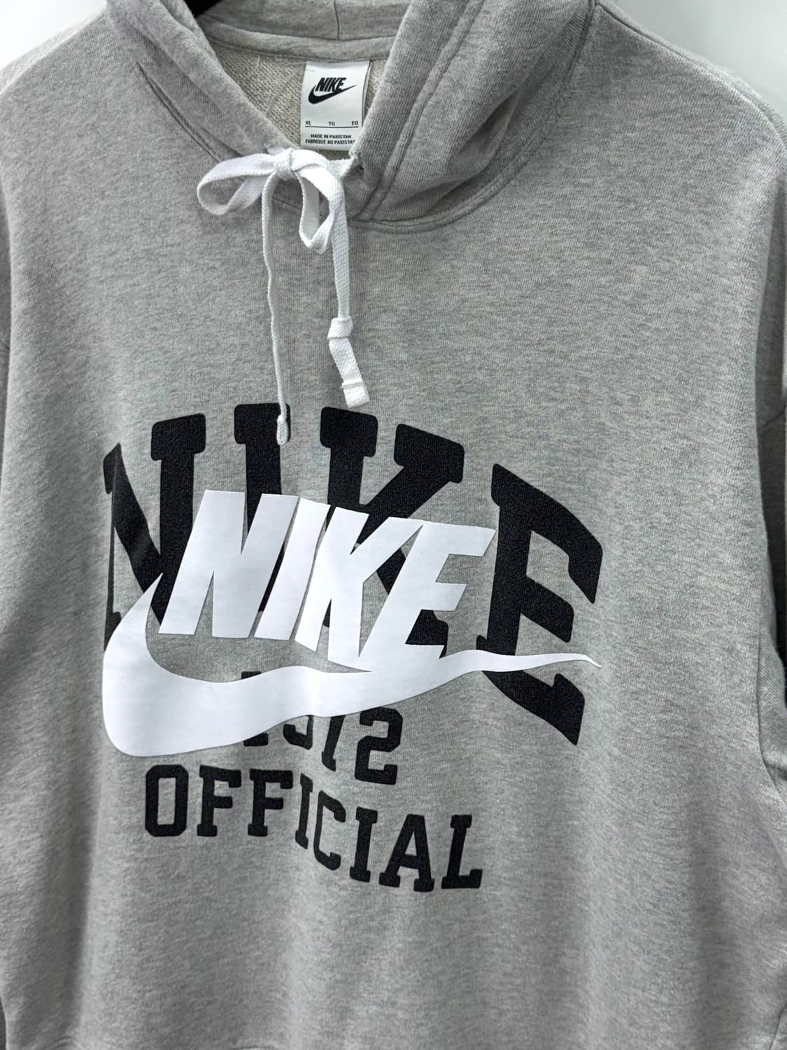 나이키 프렌치 테리 후드 그레이 XL 상품이미지2