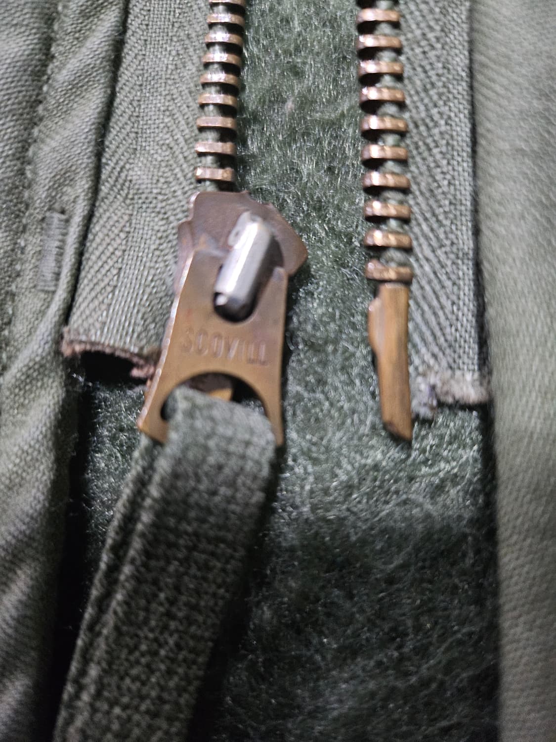 미군오리지날 A2 덱자켓 M 상품이미지3