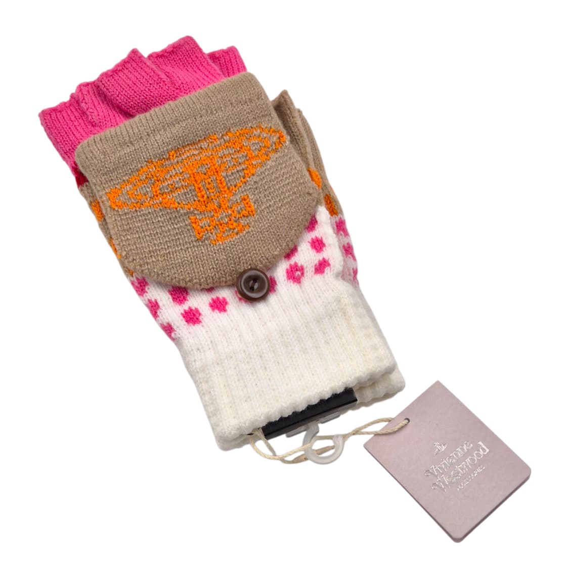 비비안웨스트우드 핑거리스&벙어리 울 장갑 상품이미지5