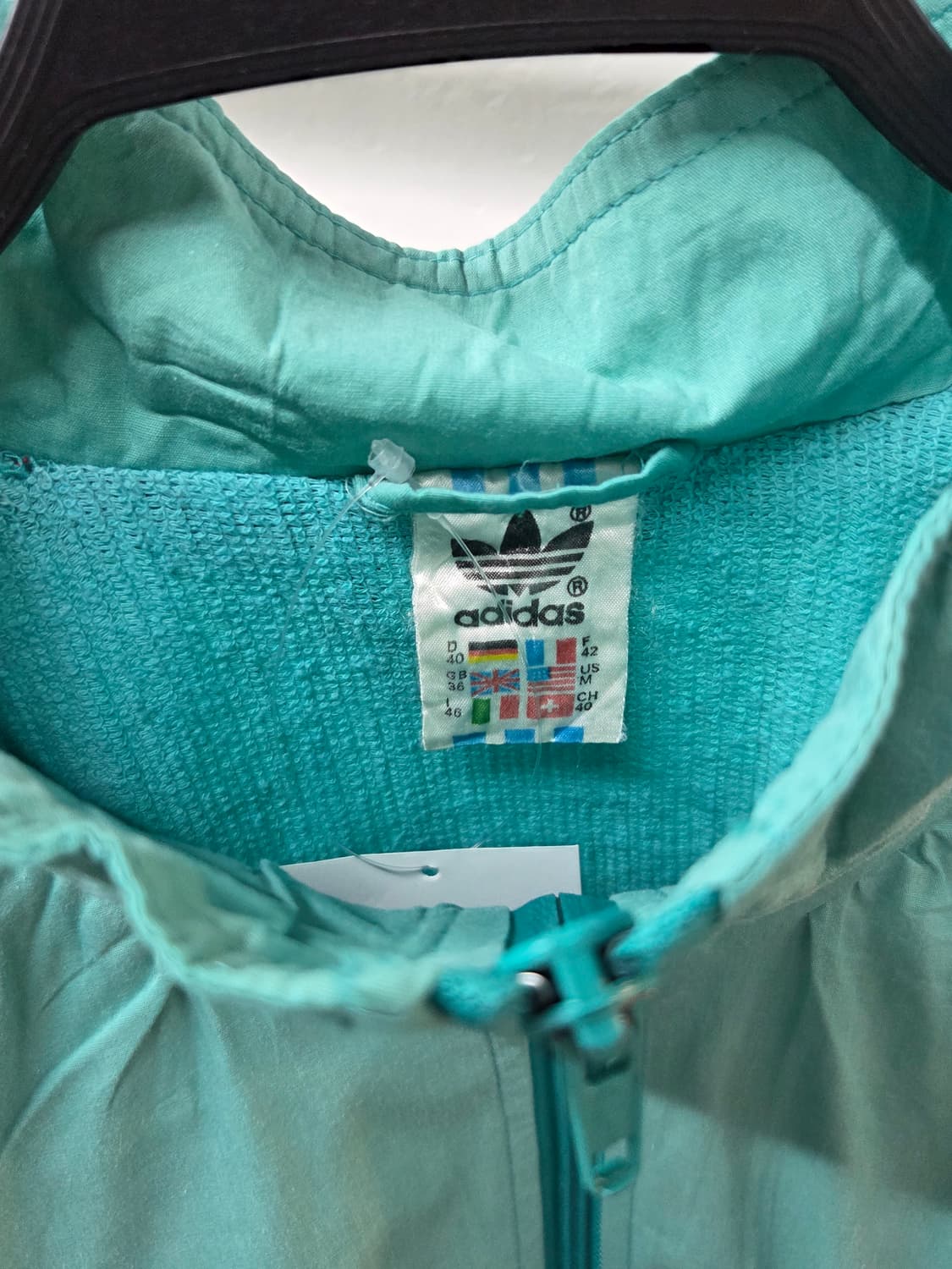 ADIDAS 아디다스 민트 바람막이💯 상품이미지3