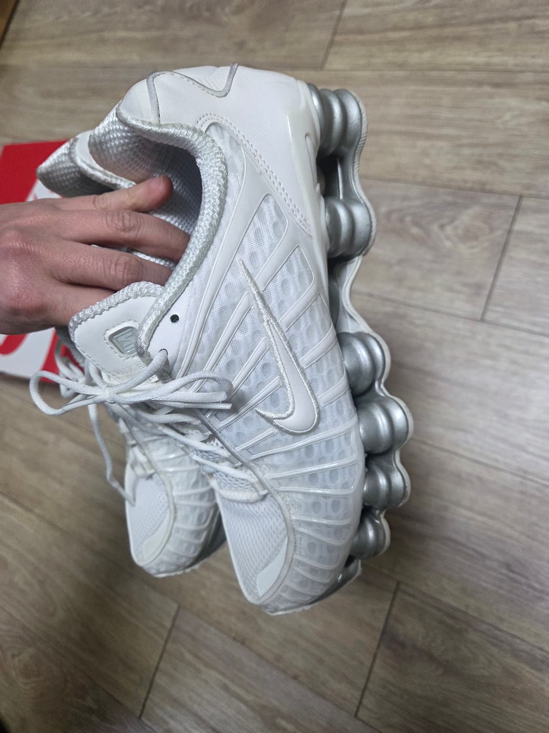 나이키 샥스TL 화이트 260 상품이미지6