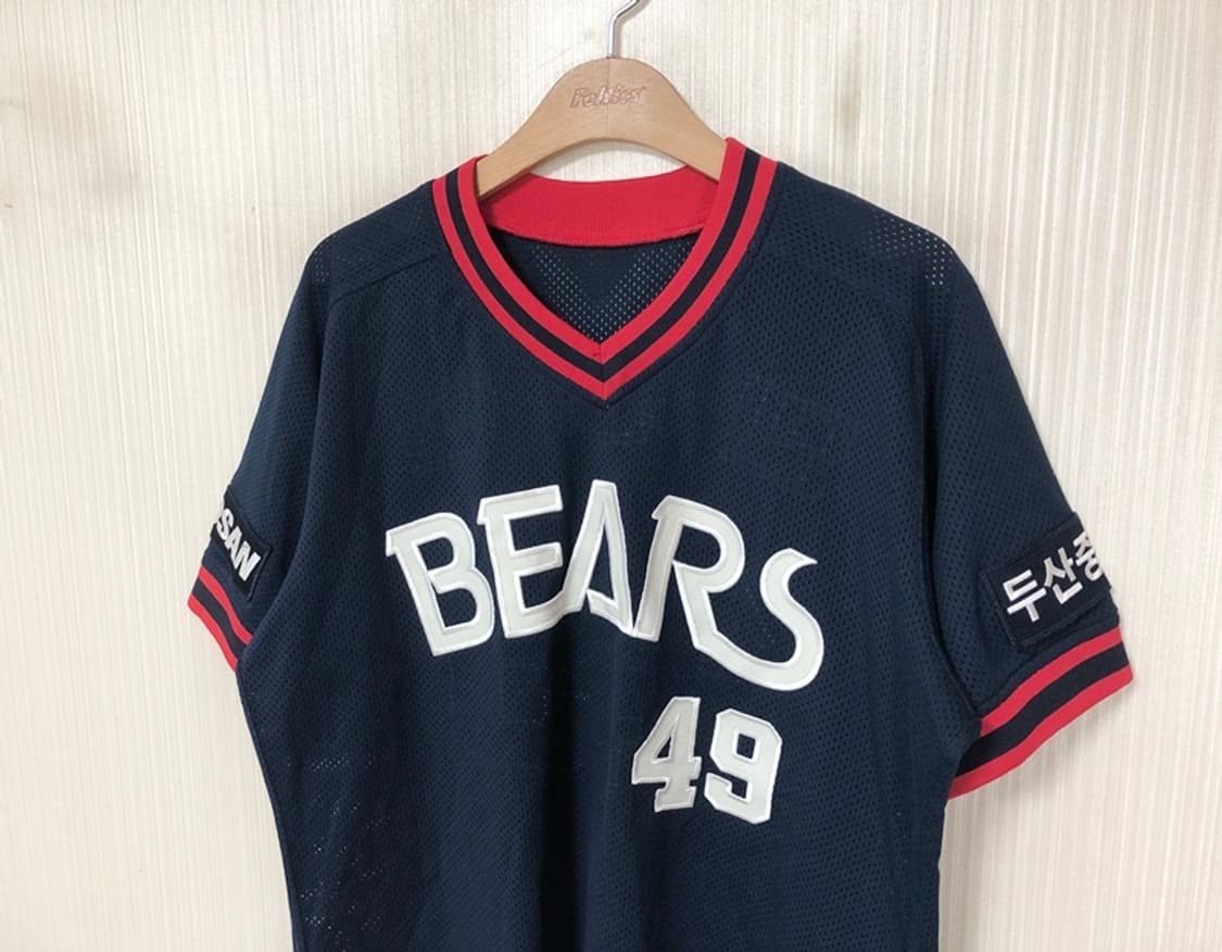 KBO 위팬 두산베어스 올드원정 유니폼/져지 105 #49 민병헌 상품이미지5