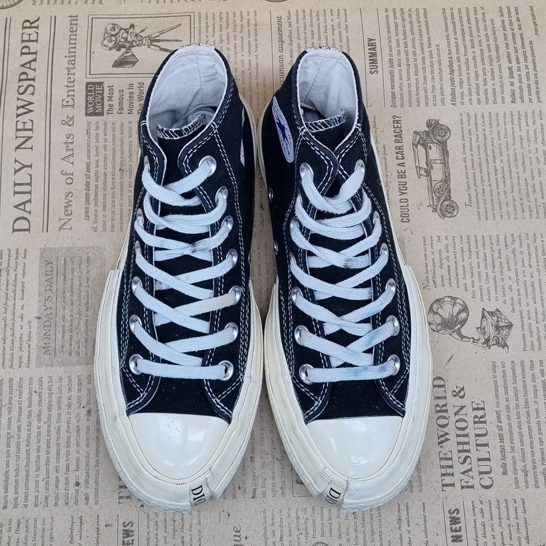 디올 x컨버스척70 하이탑225 상품이미지2