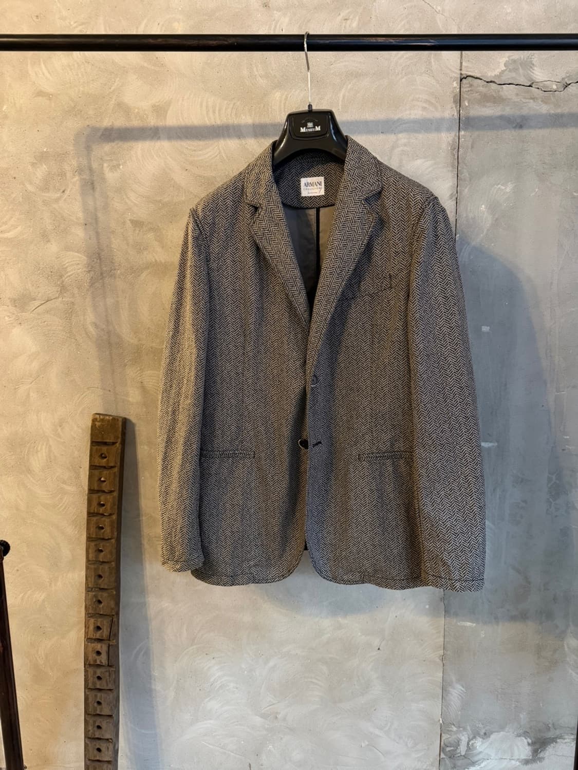 아르마니 헤링본패턴 자켓 남성105 상품이미지1