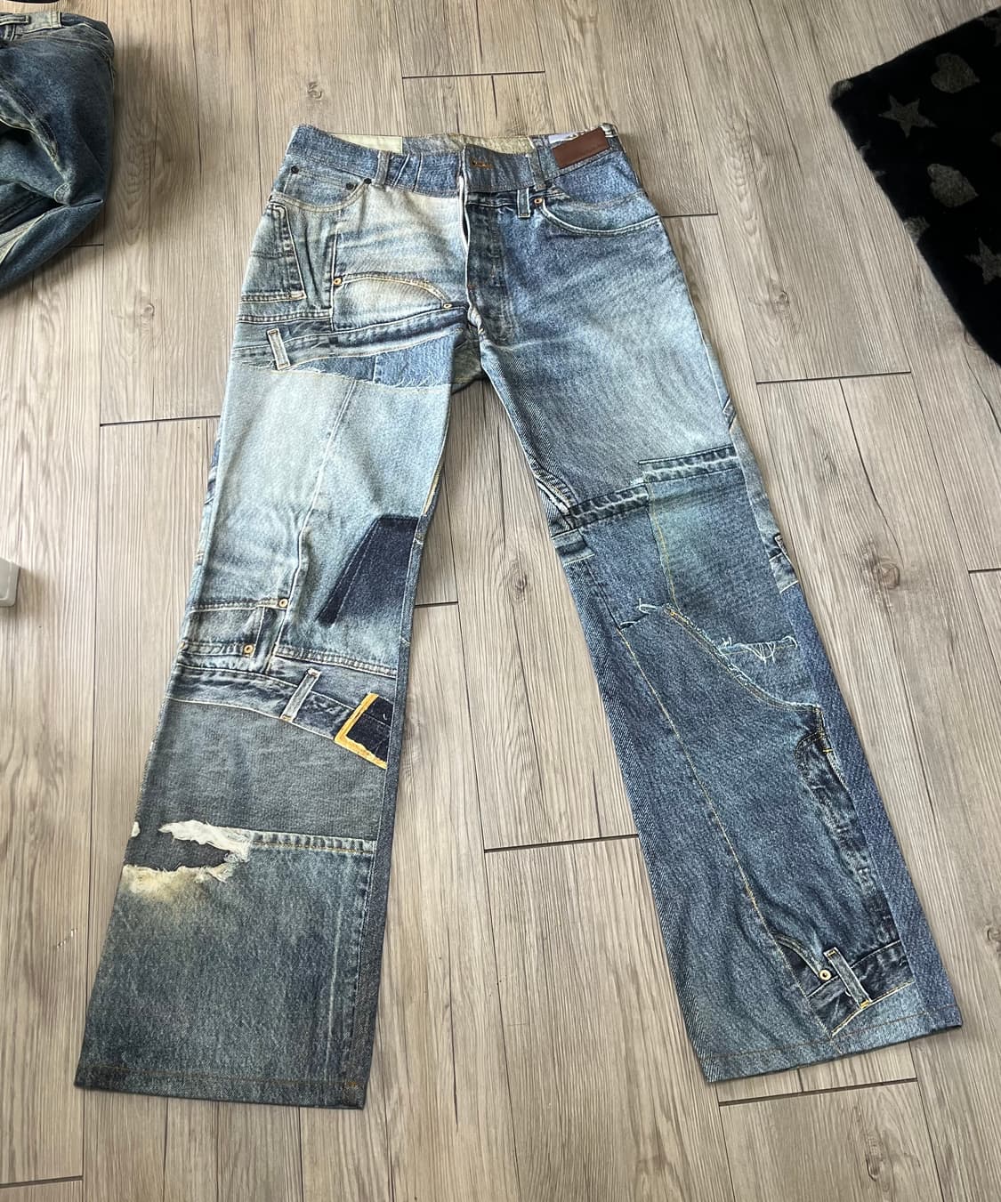 앤더슨벨 프린팅 데님 상품이미지3