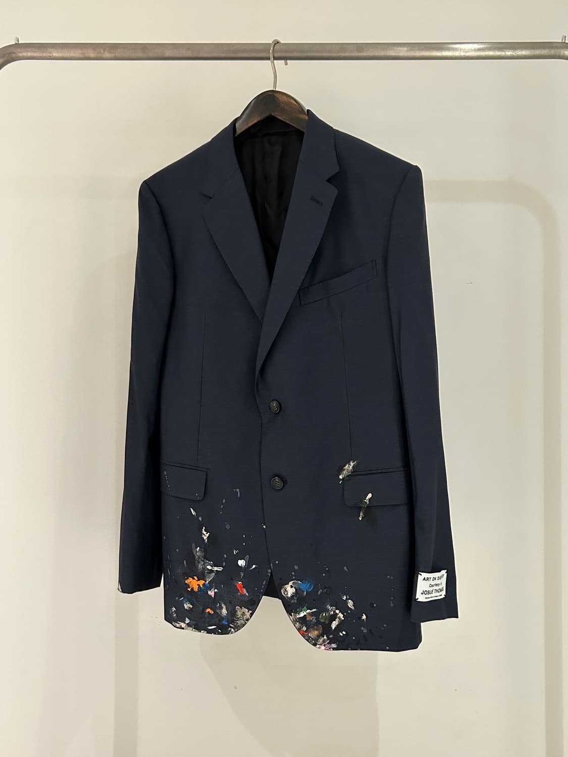 x LANVIN painted suit jacket 상품이미지1