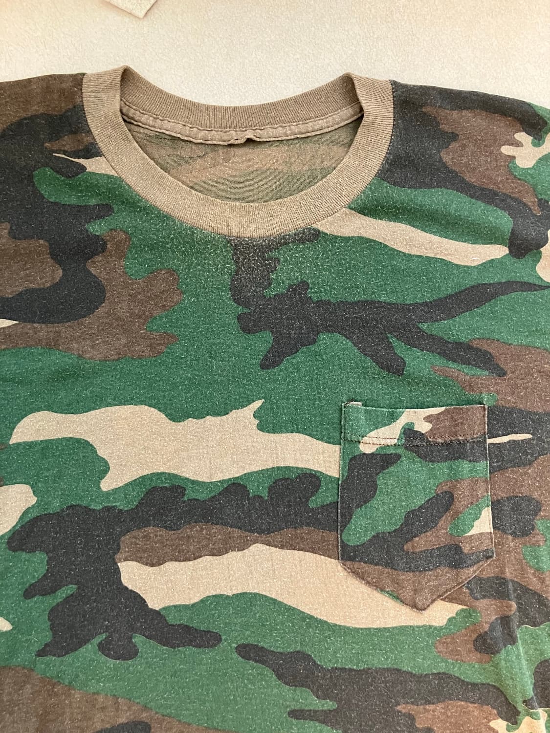 90s camo pocket T shirts 상품이미지3
