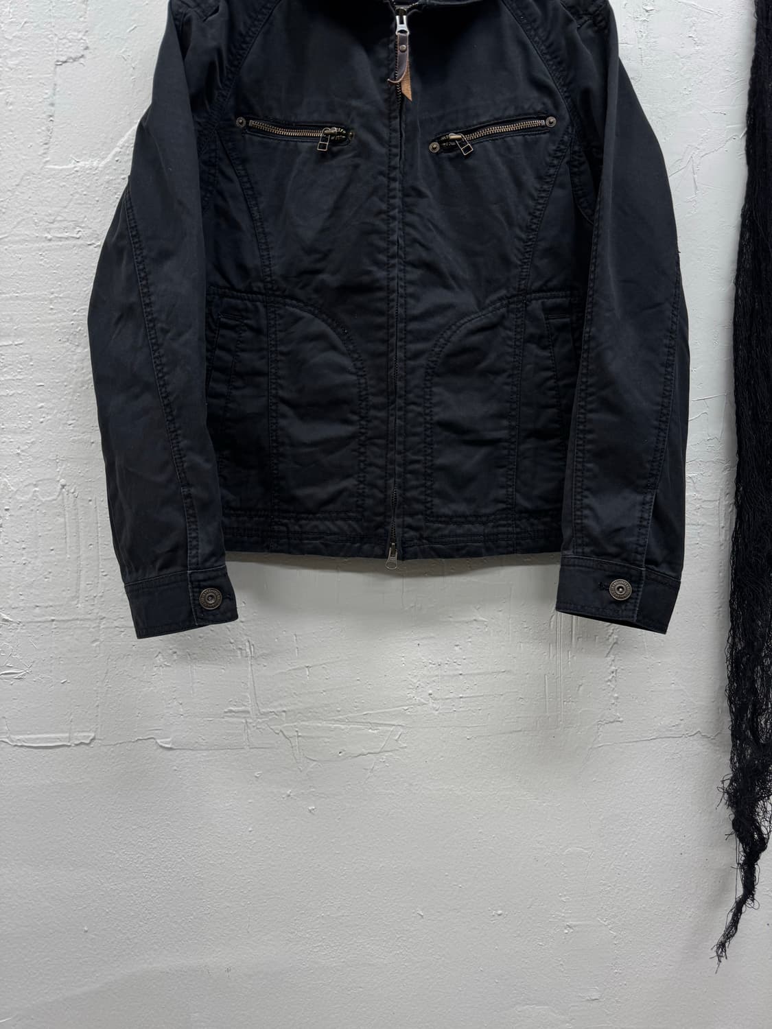 Von dutch 00s y2k gimmick rider jacket 상품이미지6