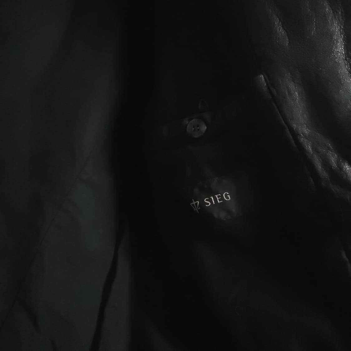 지이크 SIEG 양가죽 라이더 자켓 블랙 100 상품이미지8