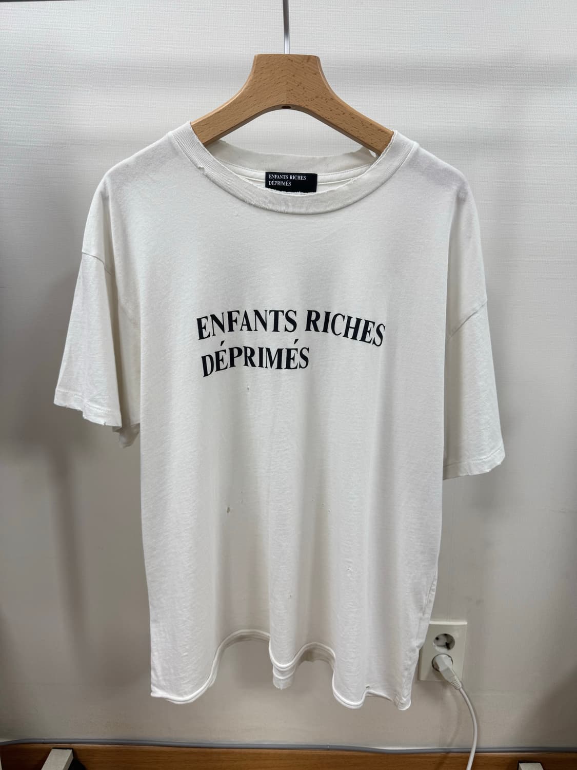 L) ERD 앙팡 리쉬 데프리메 블랙 로고 반팔 상품이미지1