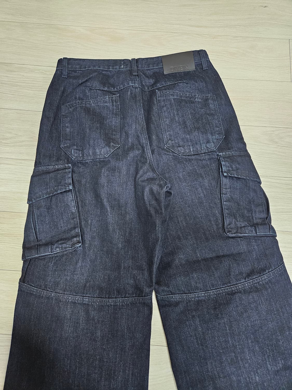 다이브인 VERN CARGO PANTS V1 초희귀판 데님 인디고 상품이미지4