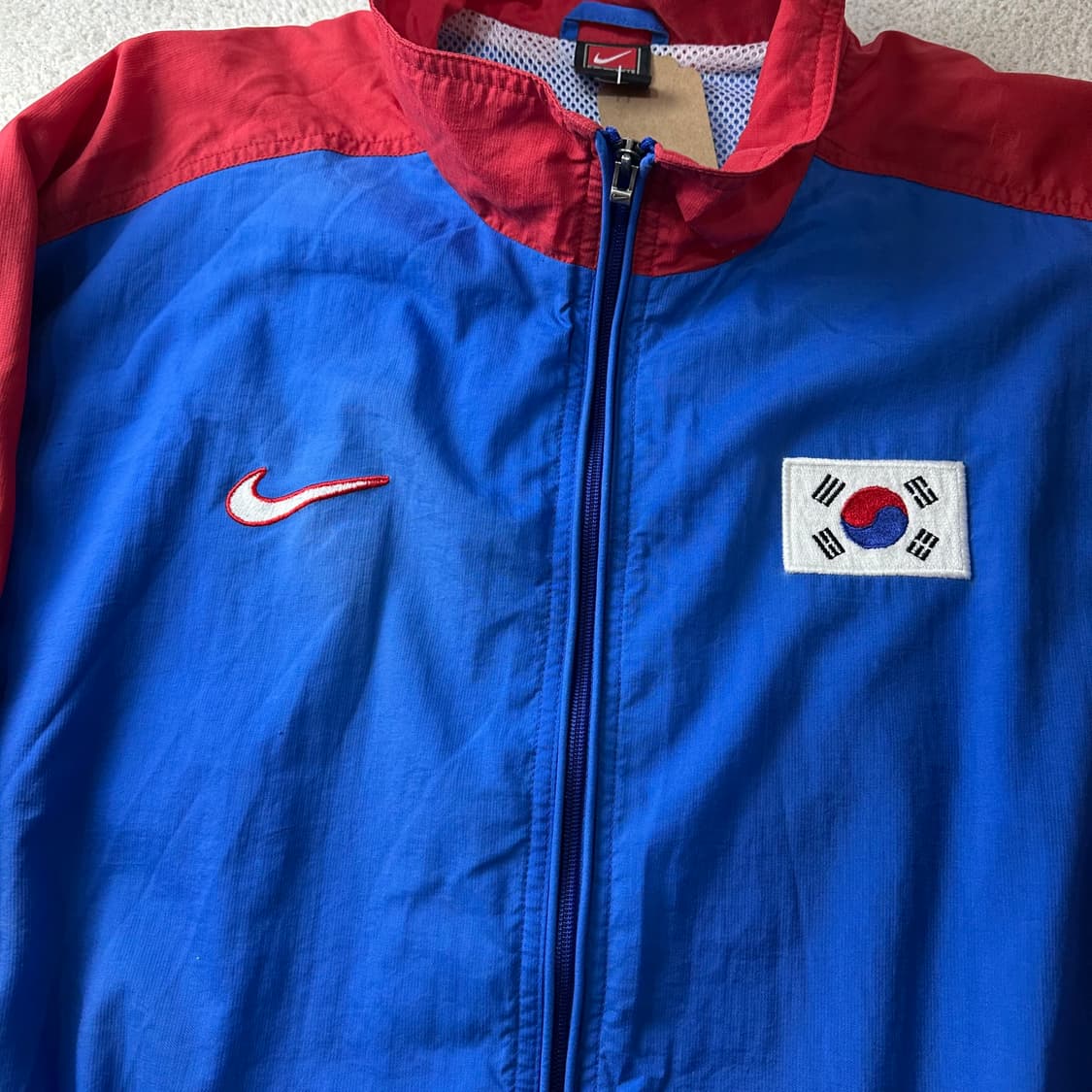 105 나이키 대한민국 국대 98 올드스쿨 바람막이 자켓 상품이미지3