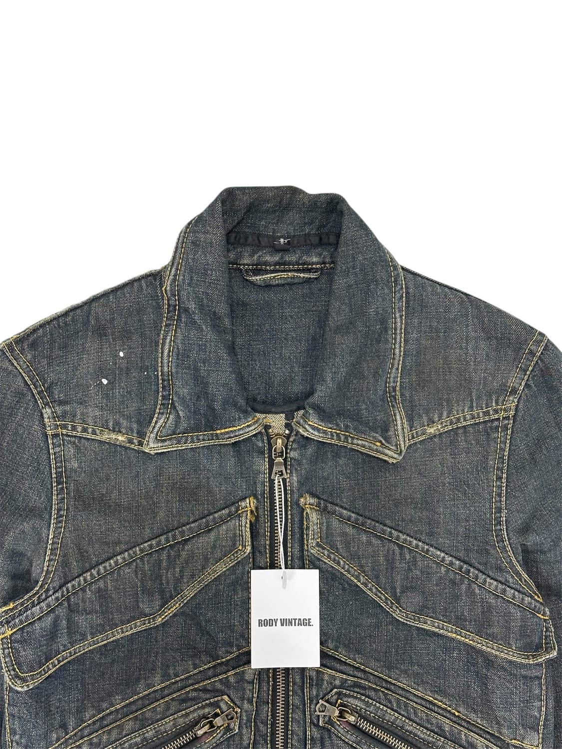 Denim Zip-Up Jacket 상품이미지3