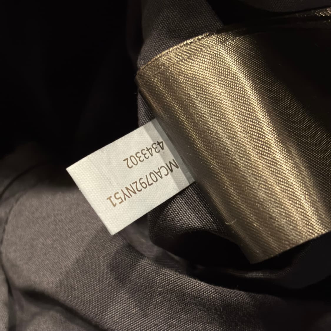 [S] 바버 애쉬비 네이비 코듀로이 카라 자켓 D19 상품이미지8