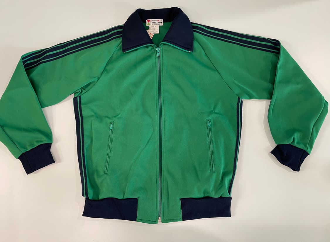 톤보 스포츠 90s 올드 트랙탑 져지 자켓 1990 그린 S 상품이미지1