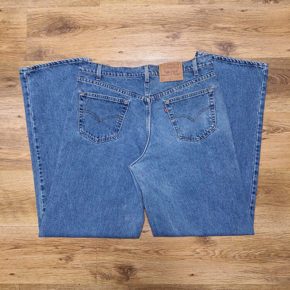 90s 미제 빈티지리바이스 567 36X36 상품이미지1