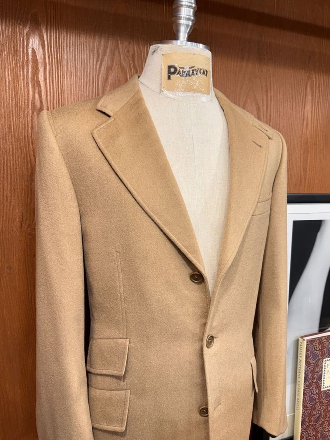 페레가모 카멜 자켓 상품이미지2