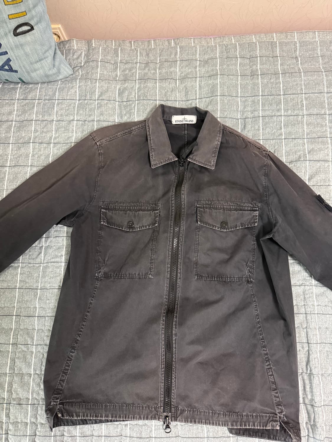 스톤아일랜드 올드이펙트 자켓 L 상태굳 상품이미지1