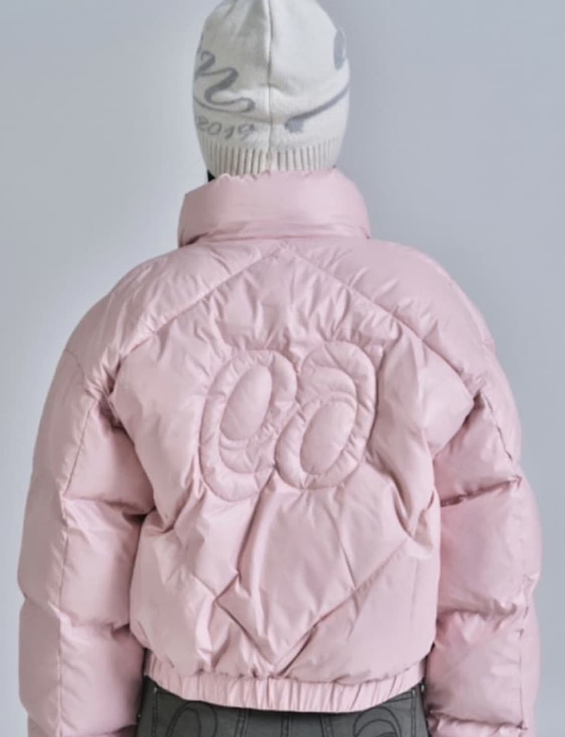 애즈온 패딩 BETTY PUFFER JACKET 핑크 상품이미지1