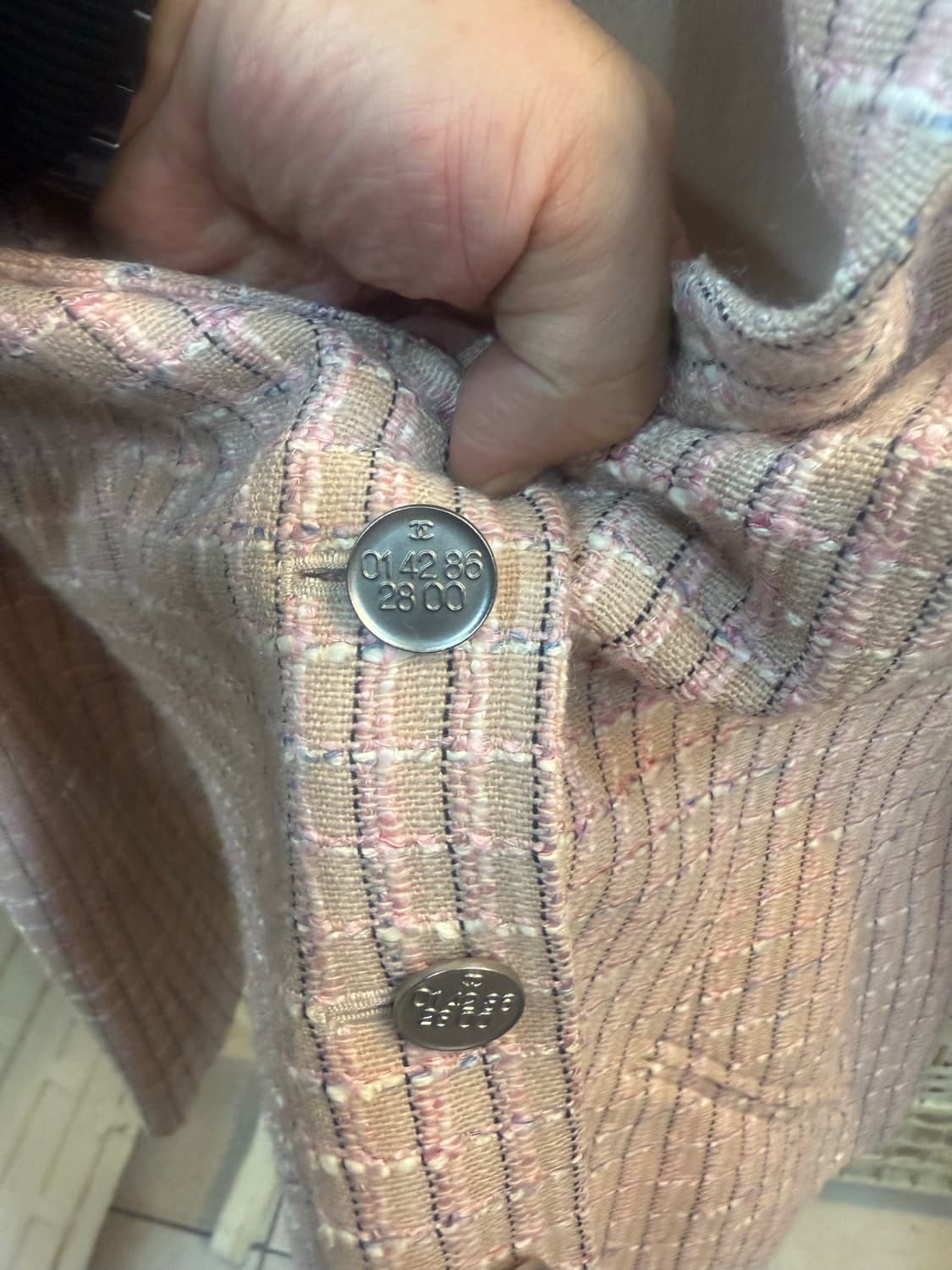 38/55 정품 샤넬 트윗트 자켓 팝니다 상품이미지4