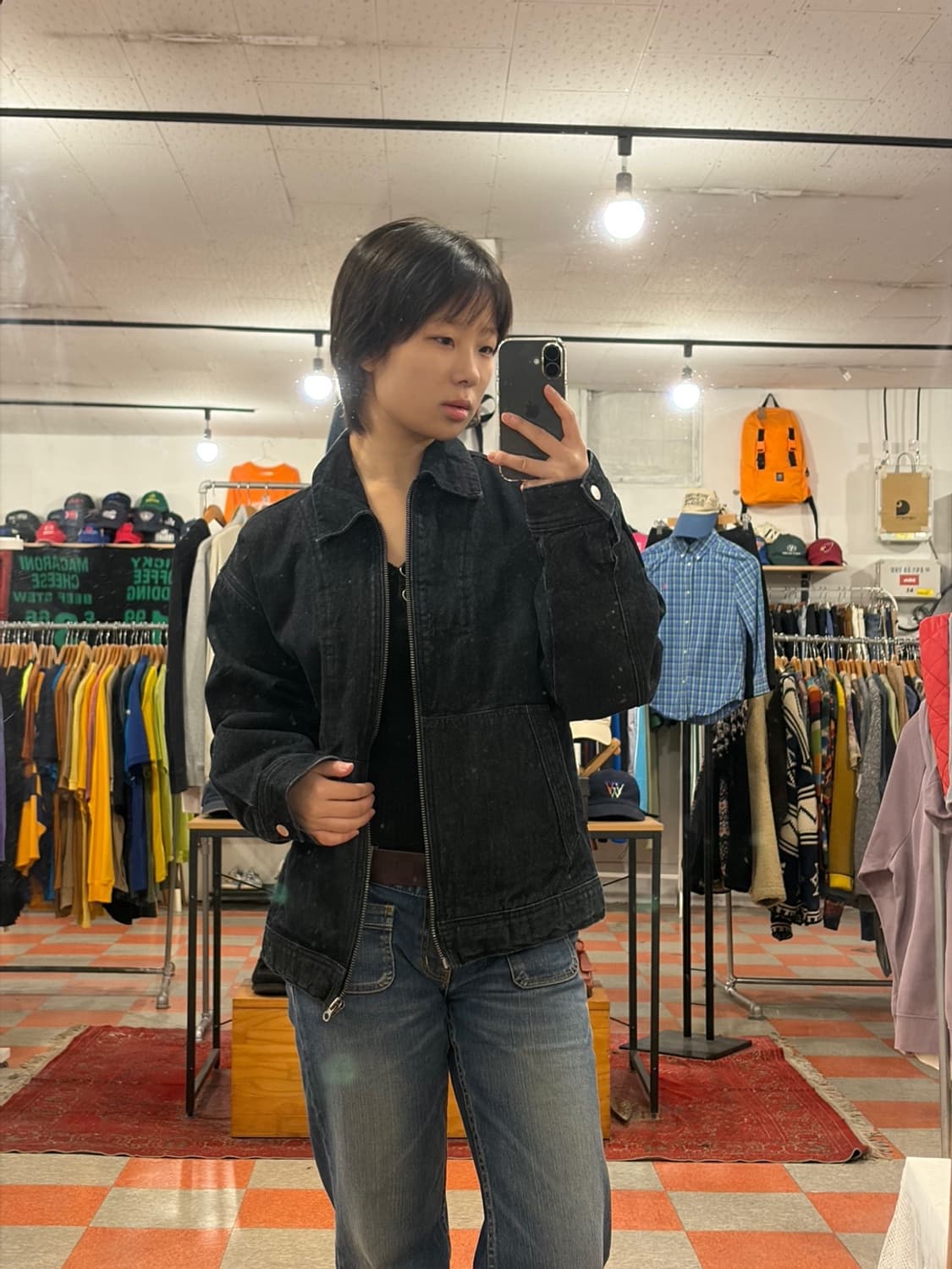 에이세컨즈 데님숏자켓 상품이미지2