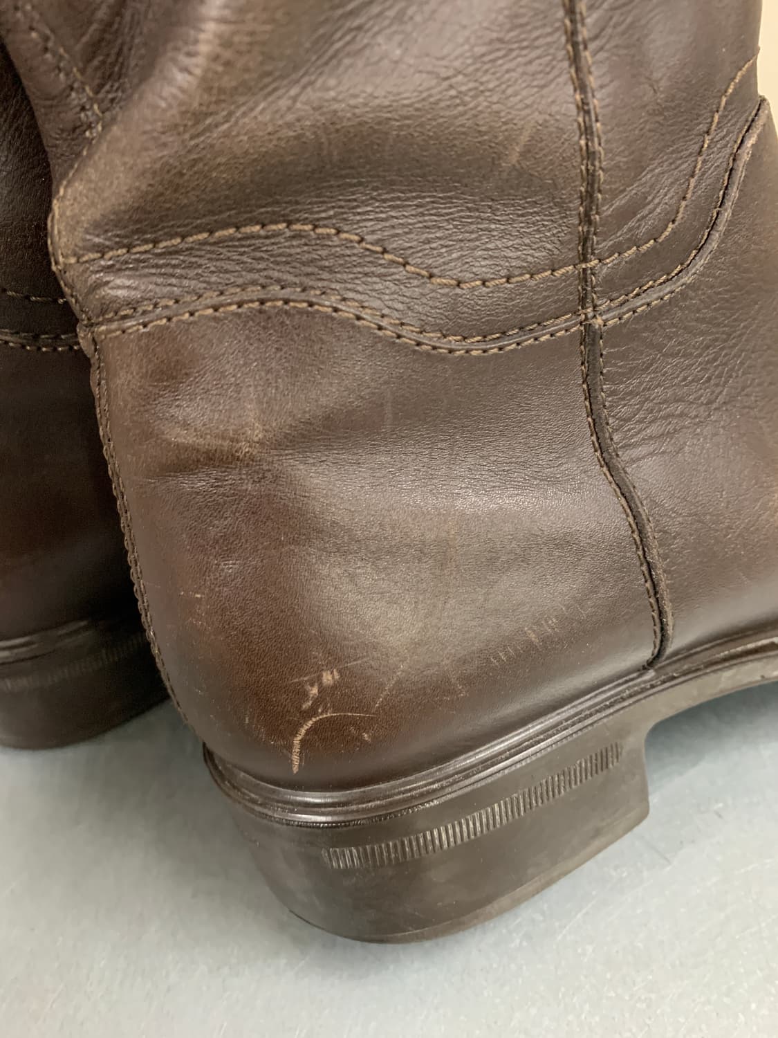 페레가모 롱 가죽 부츠 6(250) 상품이미지8