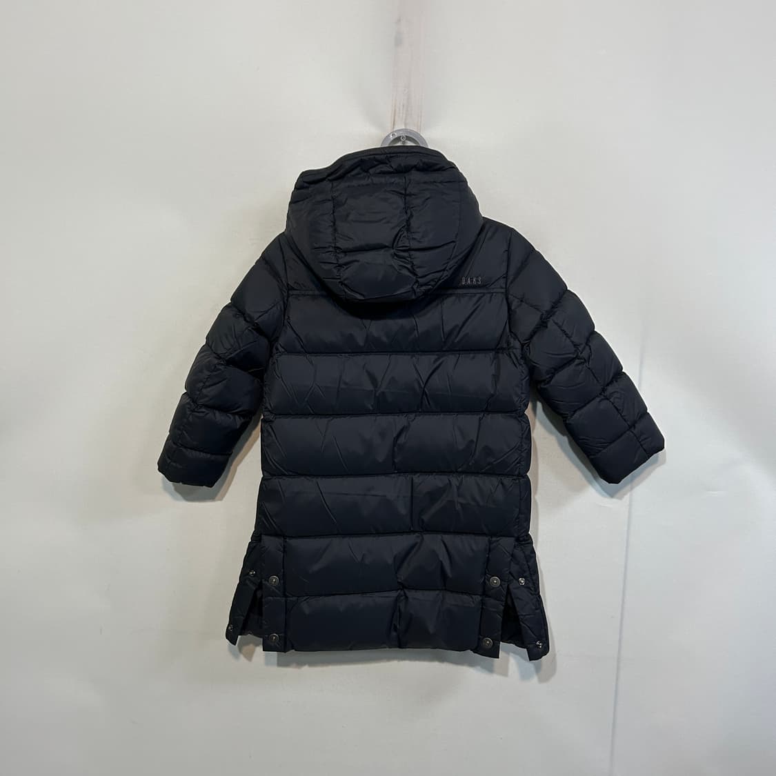 닥스 키즈 오리털 롱패딩 110 블랙  상품이미지3