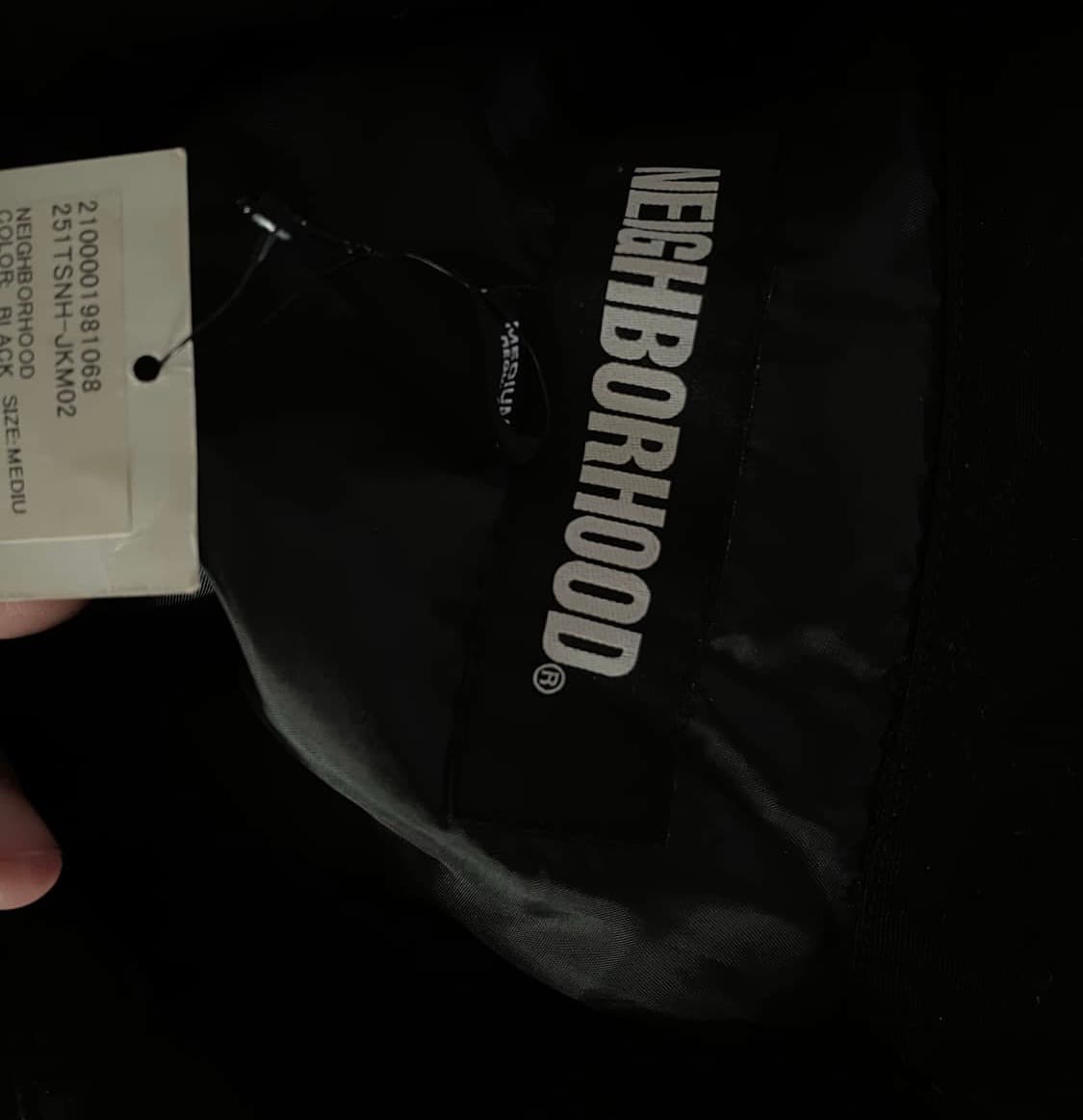 M 네이버후드 백로고 자켓 상품이미지4