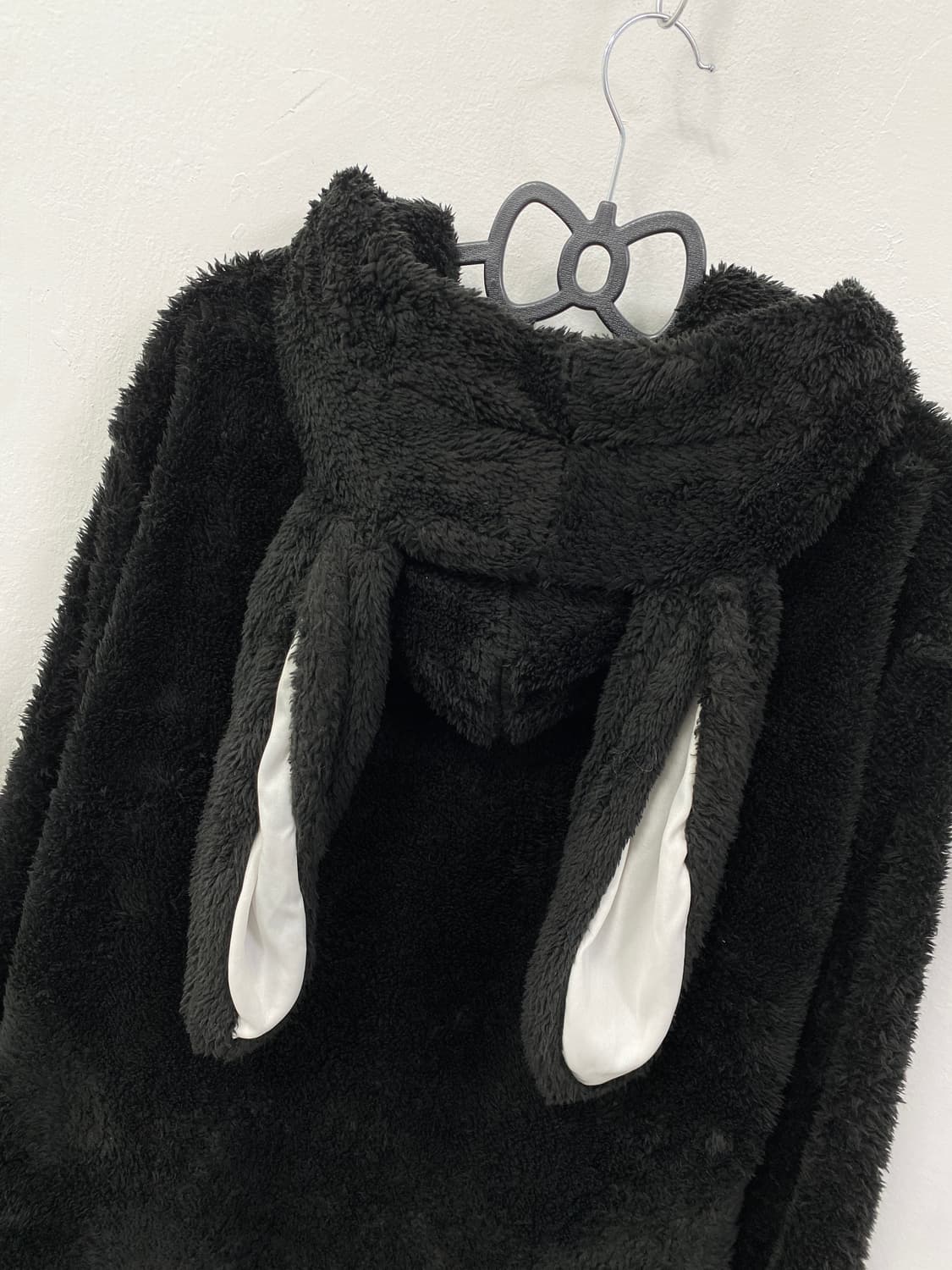 블랙 우사미미 폭닥 후드집업 상품이미지8