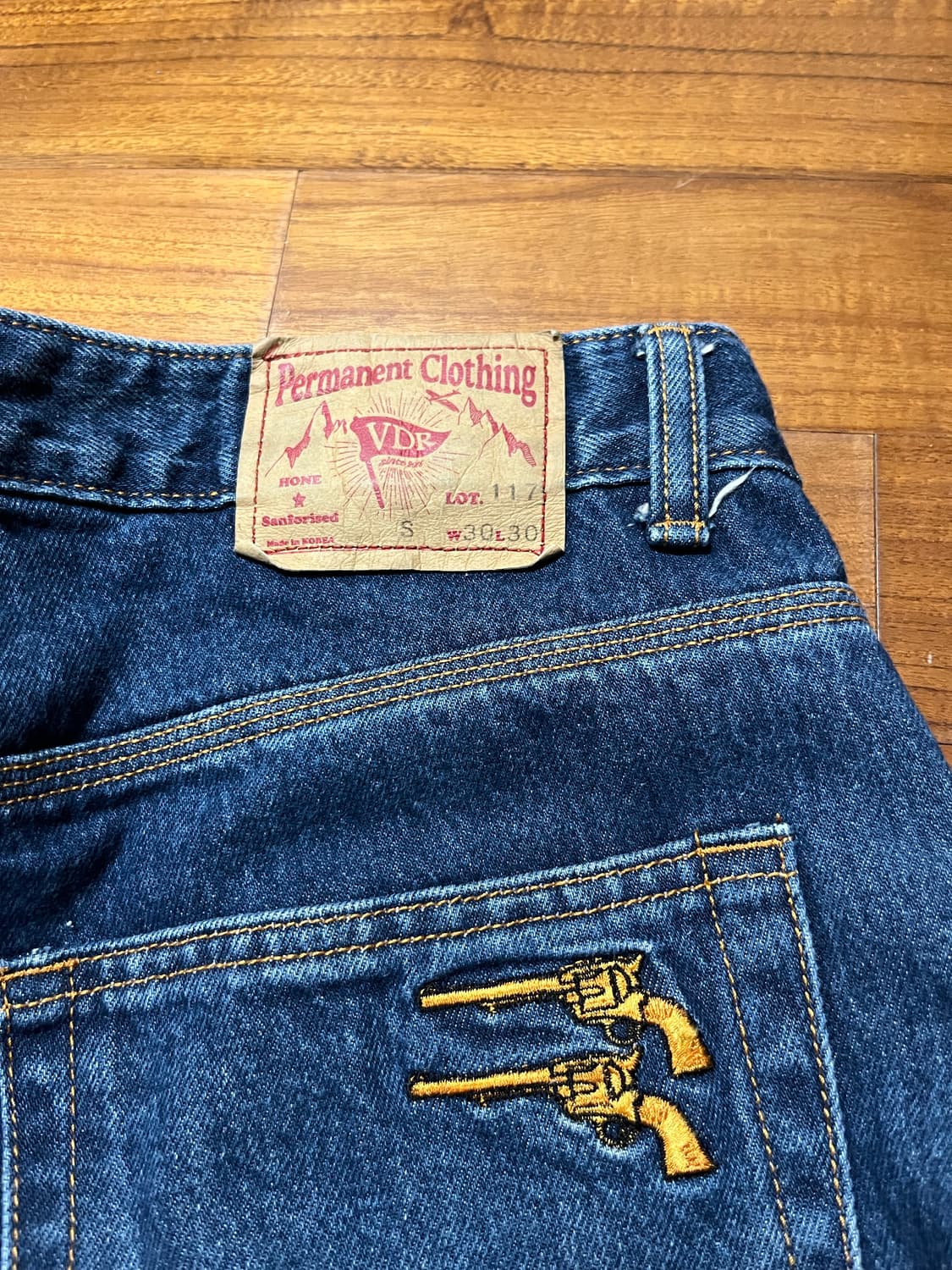 VDR 117 클래식 테이퍼드 데님 상품이미지4