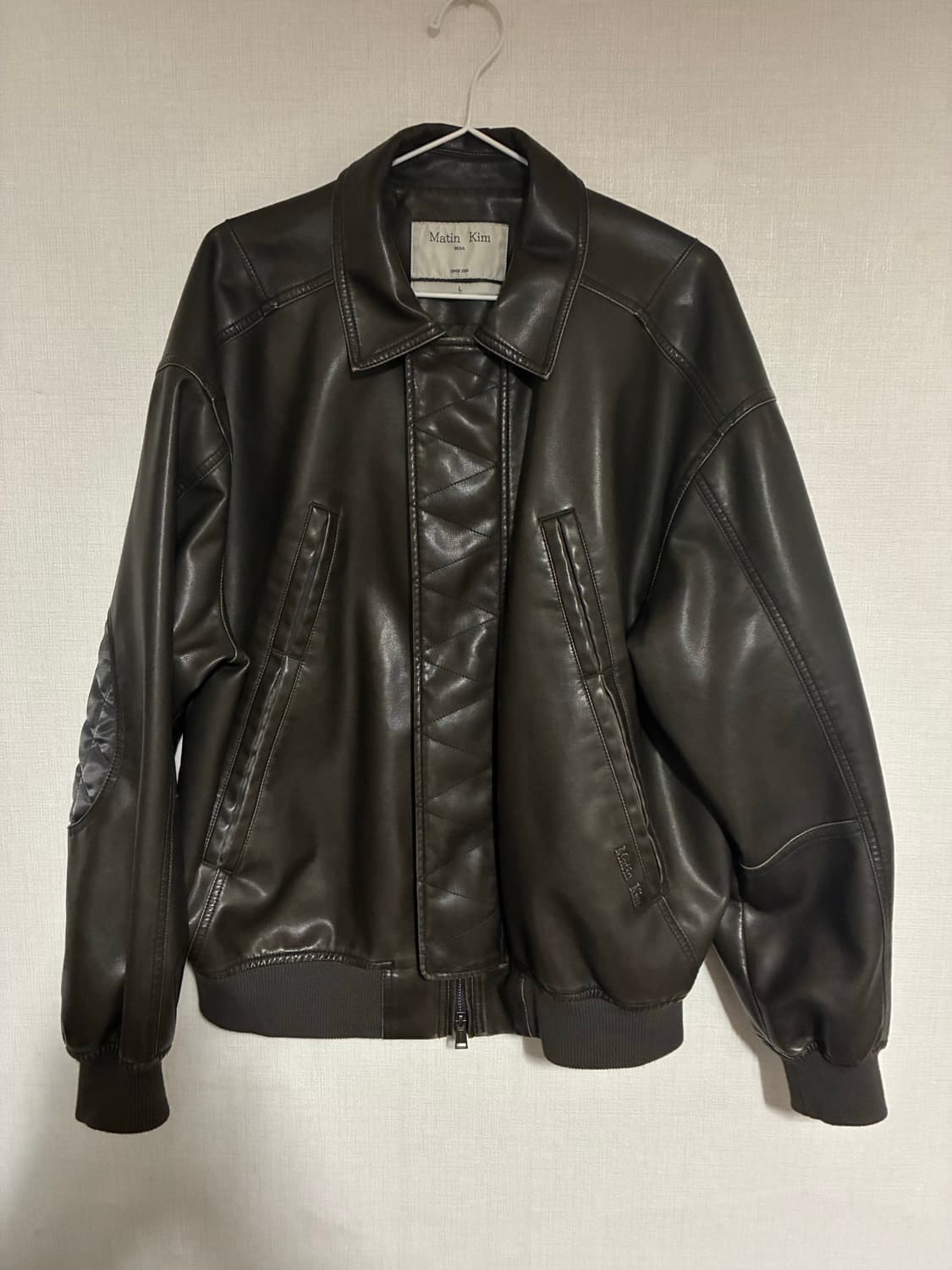 마뗑킴 백프린트 자켓 L 상품이미지7