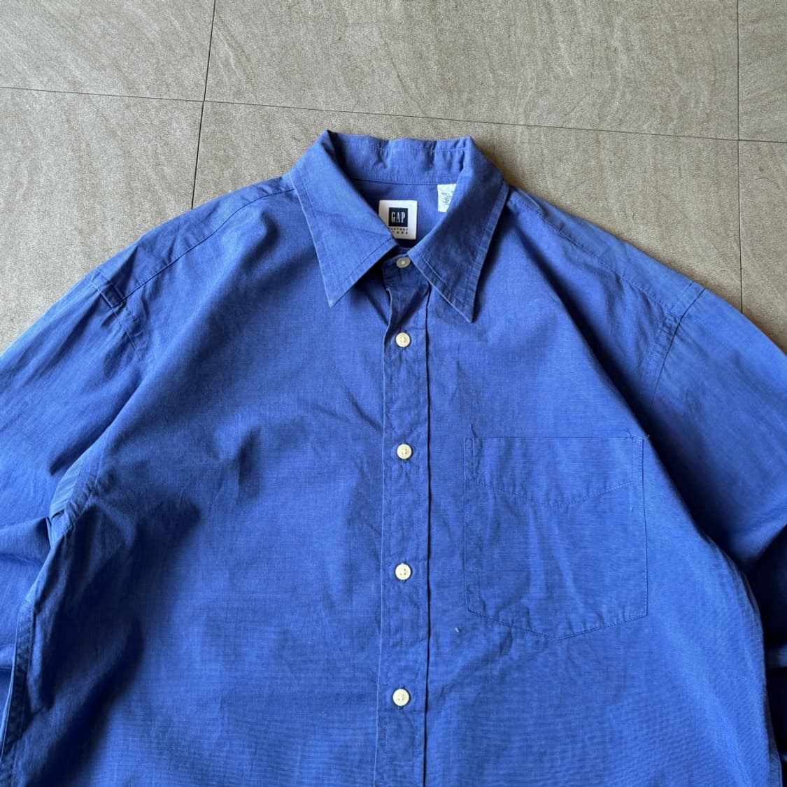 갭 딥 블루 긴팔 셔츠 상품이미지3