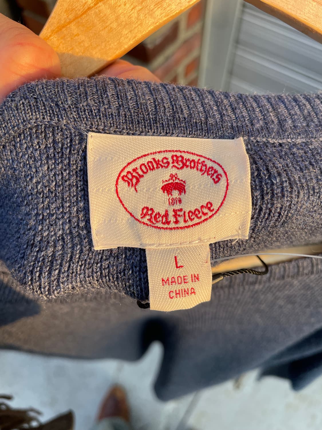 브룩스브라더스 네이비 니트  상품이미지4