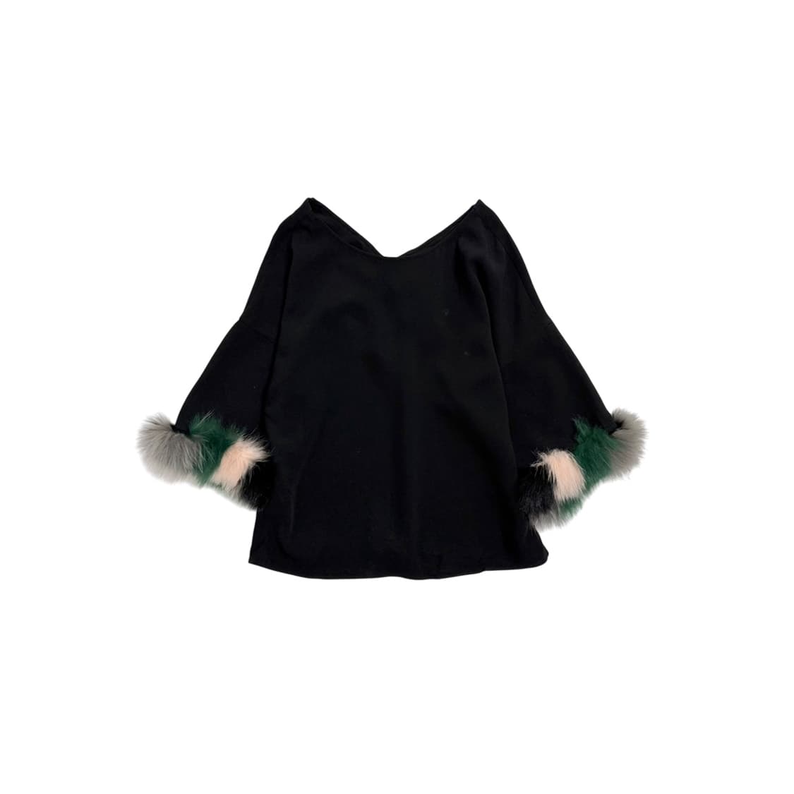 Diagram Grace Continental 빈티지 퍼 블라우스 상품이미지1