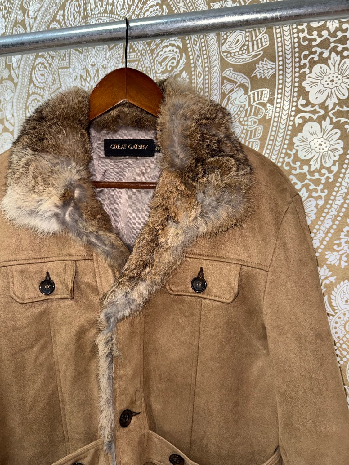 Great gatsby 그레이트 게츠비 벨티드 양털 무스탕  상품이미지4