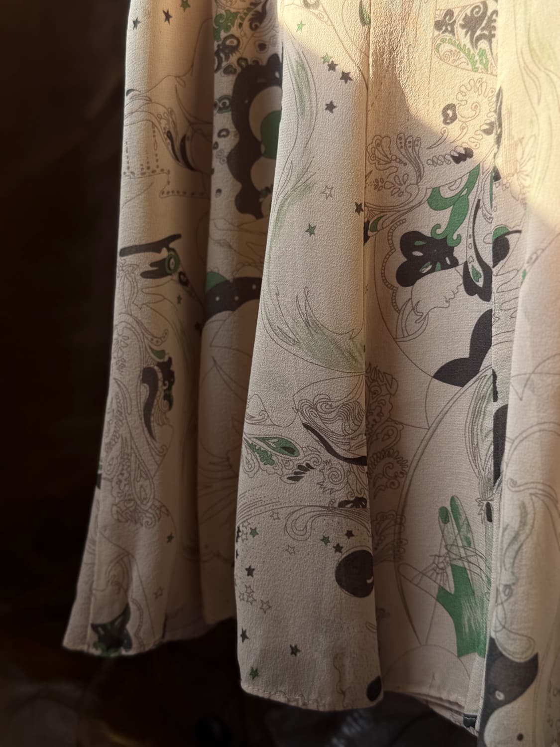 Heat Paisley Mini Skirt 0160 상품이미지4