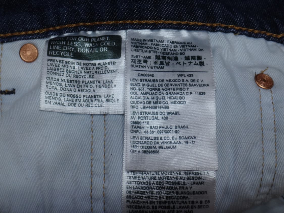 (32인치) Levis 리바이스Lot 502 쿨 테이퍼드 진 상품이미지9