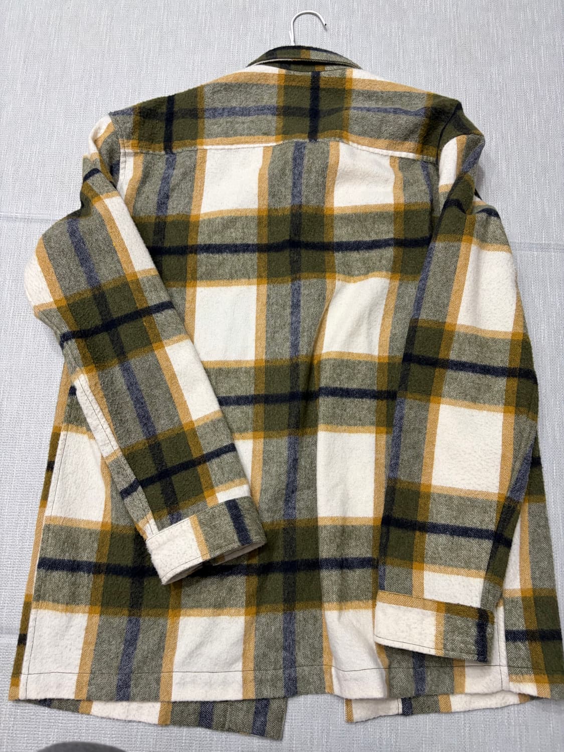 자라 체크 패턴 셔츠 상품이미지4