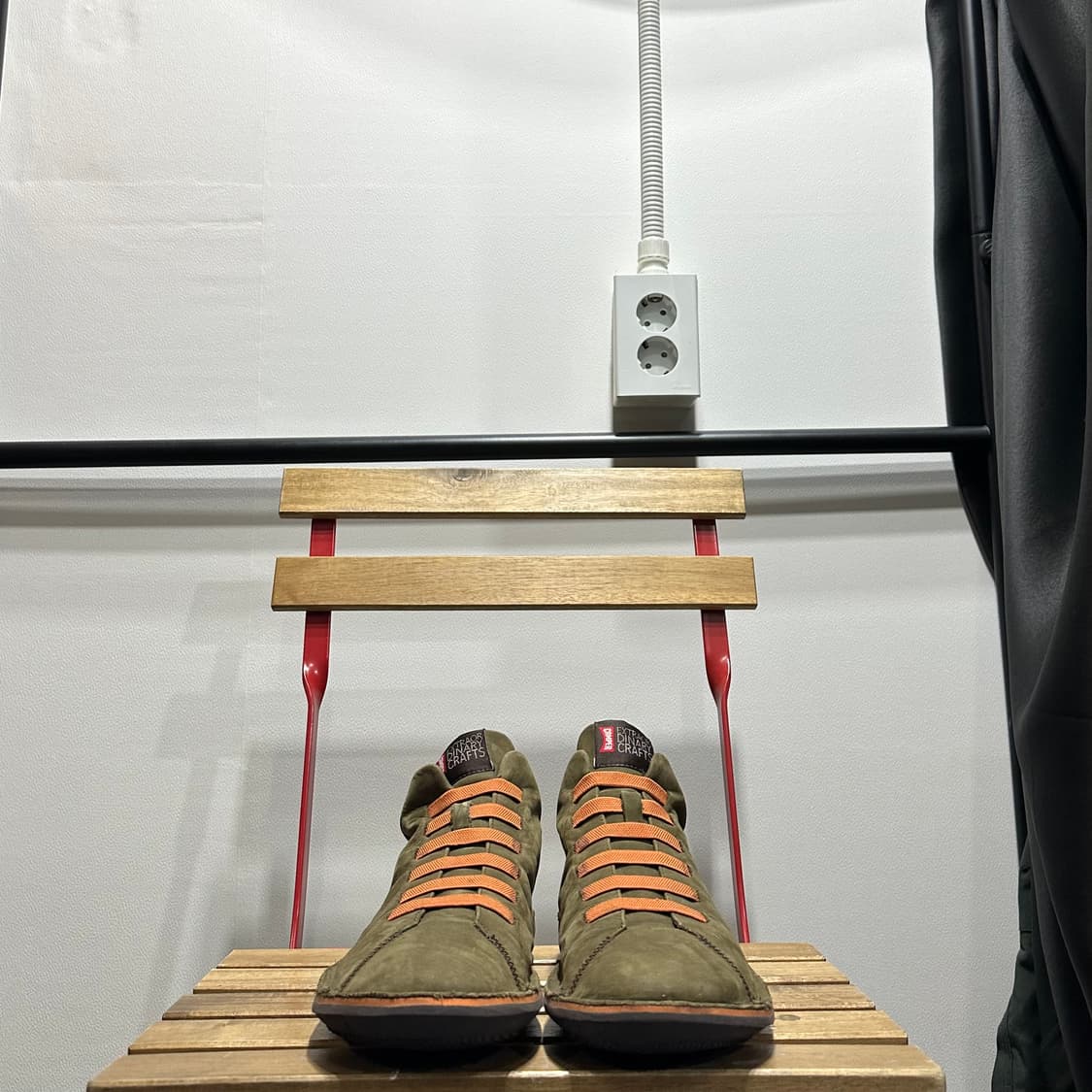 EU42) 265-270 캠퍼 운동화 남성 남자 신발 비틀 스웨이드 카키 상품이미지2