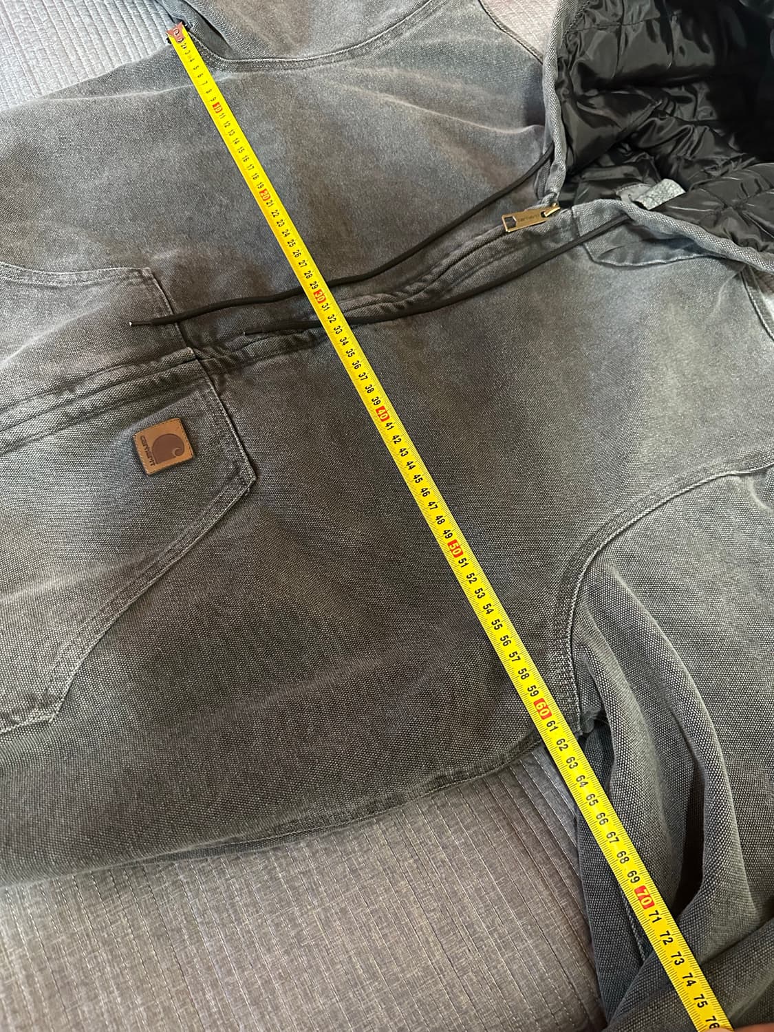 (L)칼하트 워크자켓 그레이 상품이미지3