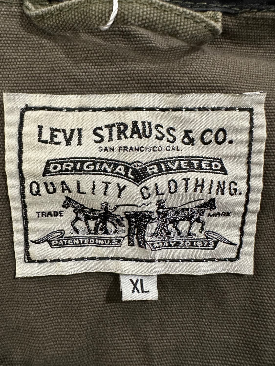 리바이스 밀리터리 야상 후드 자켓 상품이미지5