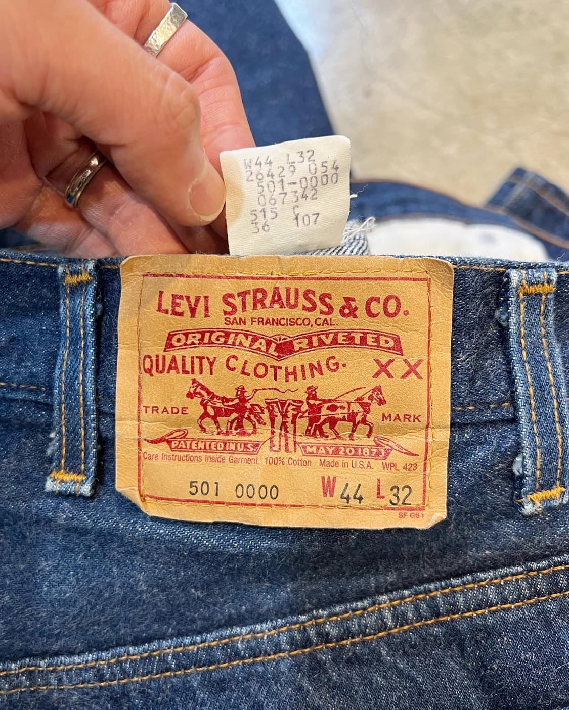 (40)1987s 리바이스 501-0000 상품이미지1