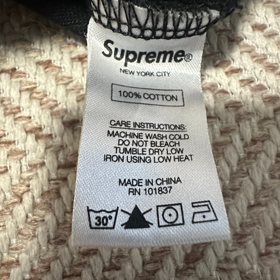 SUPREME one pocket t-shirt 상품이미지5