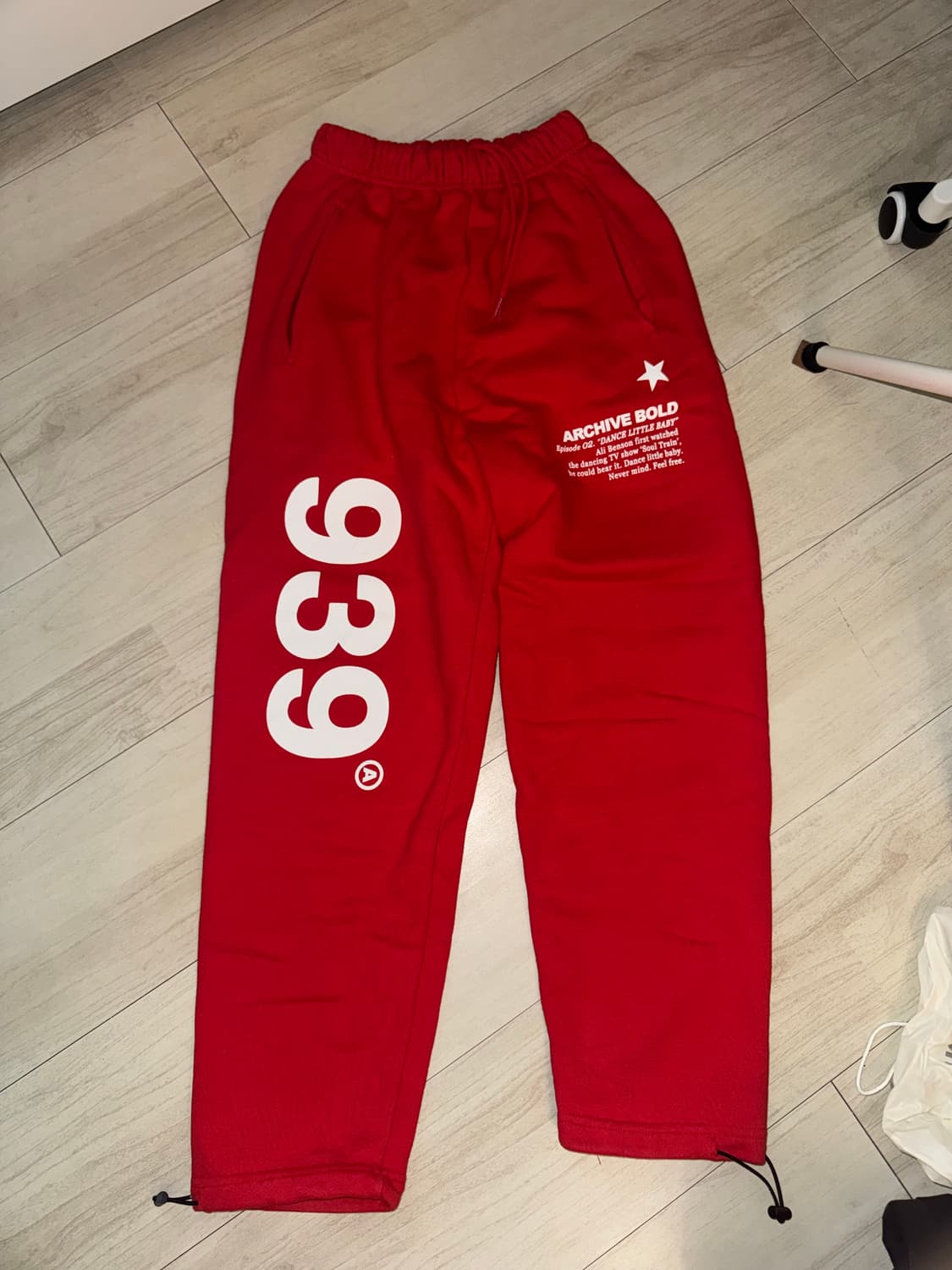 아카이브볼드 팬츠 빨 s 상품이미지2