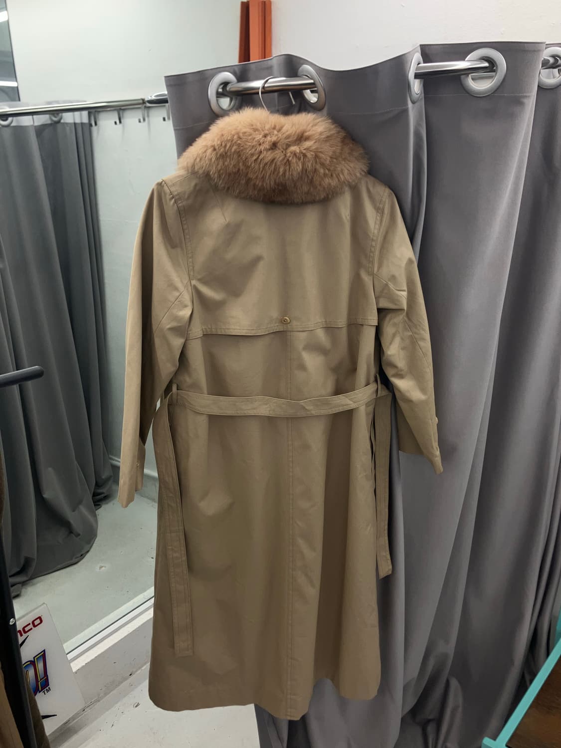 카라퍼 내피 롱코트 상품이미지5