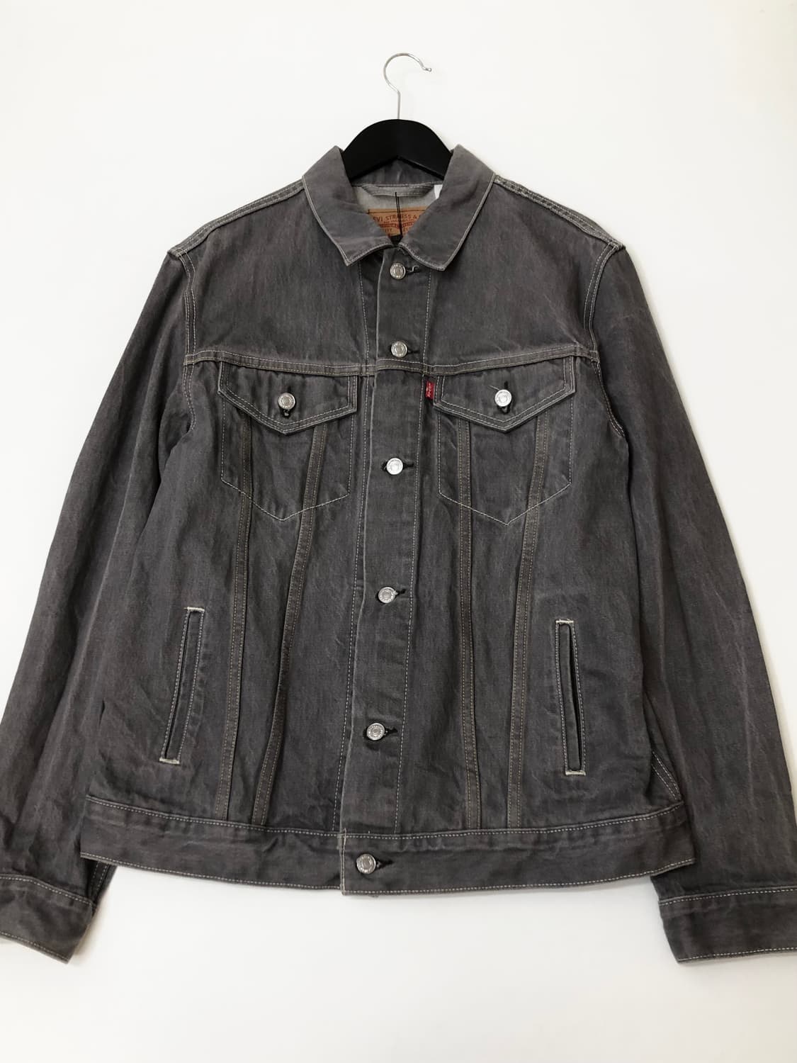 Levi's 리바이스 그레이 데님 자켓 상품이미지2