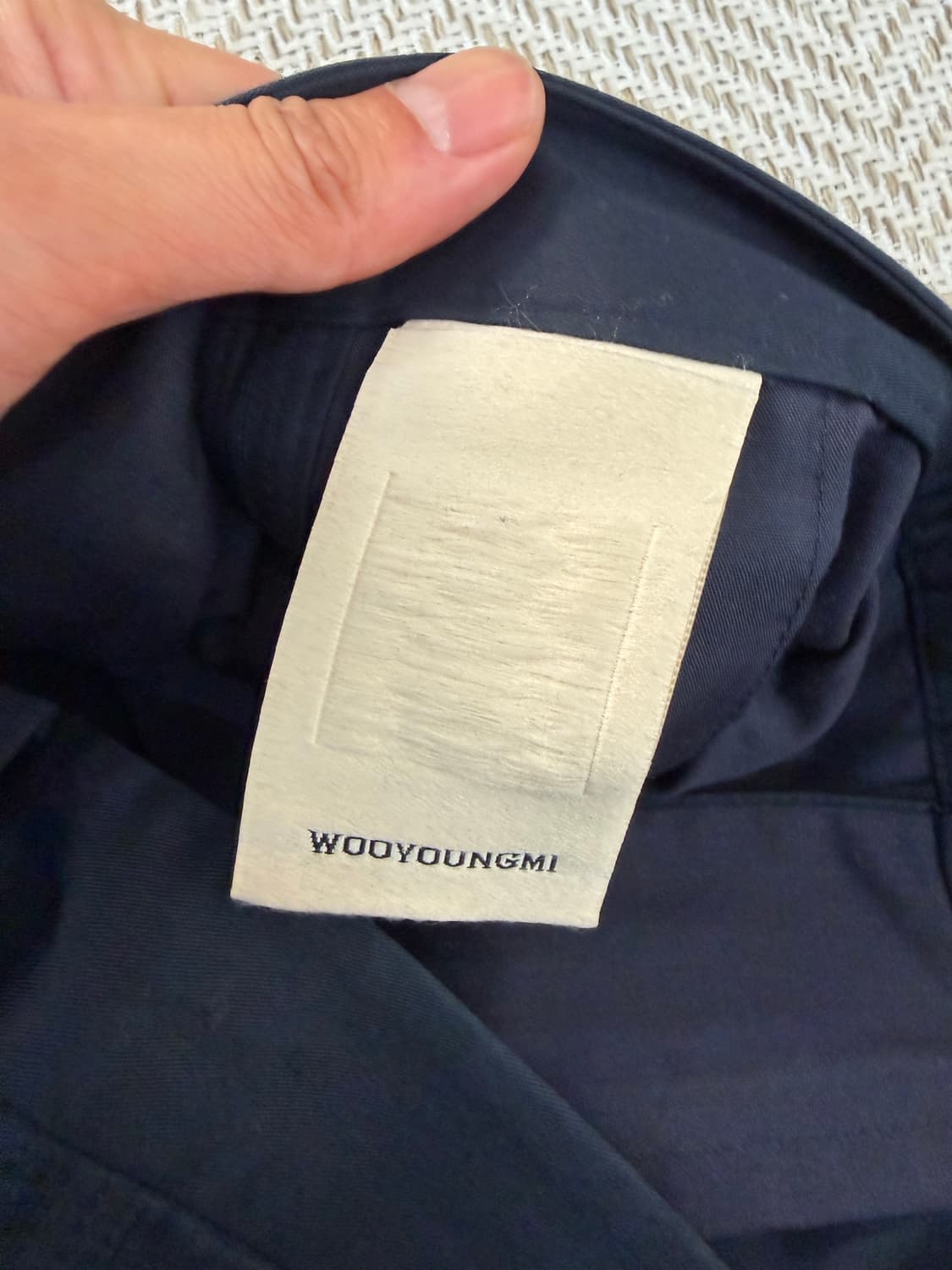 정품) 우영미 남성 사이드라인 팬츠 82(32) 상품이미지6