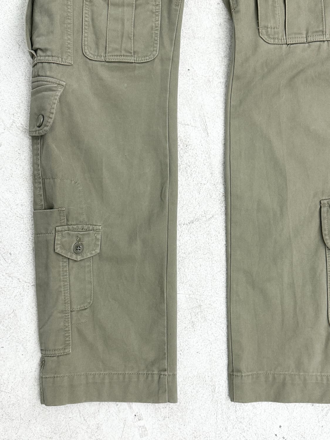 00‘s 디젤 비대칭 멀티 포켓 카고 팬츠 상품이미지8