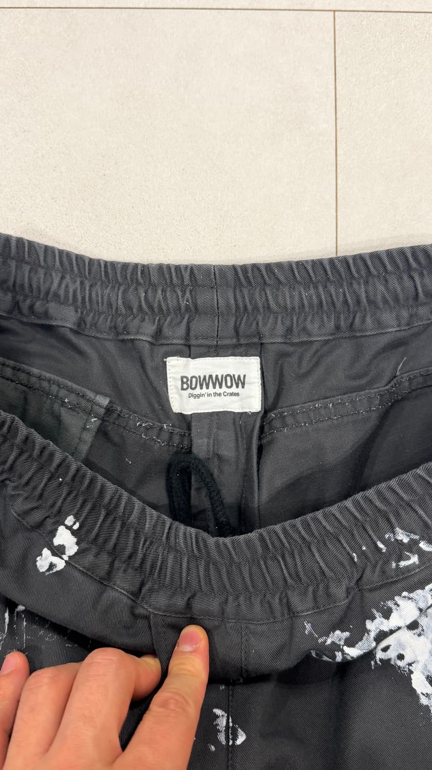 바우와우 페인팅 팬츠 XL 상품이미지4